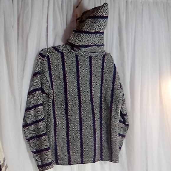 Lina Multicolor Patterned Hoodie - Picture 6 of 7